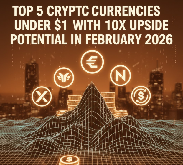 Top 5 Cryptocurrencies Under $1 With 10x Upside Potential in February 2026