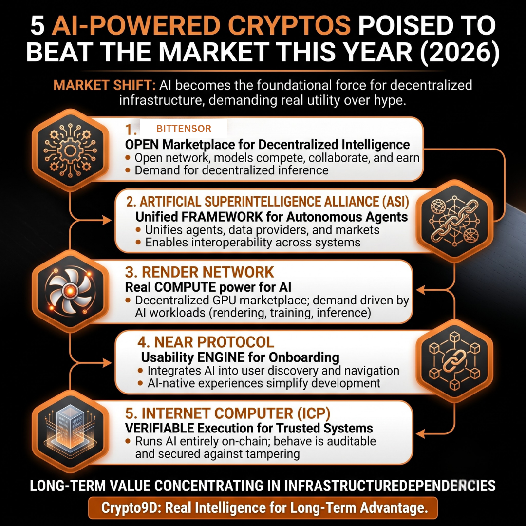 5 AI-Powered Crypto Projects Poised to Beat the Market This Year